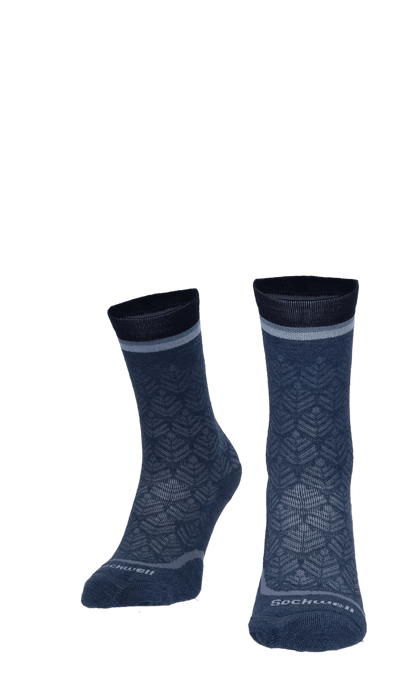 Bunion Crew Damen Hallux Valgus Socken Denim