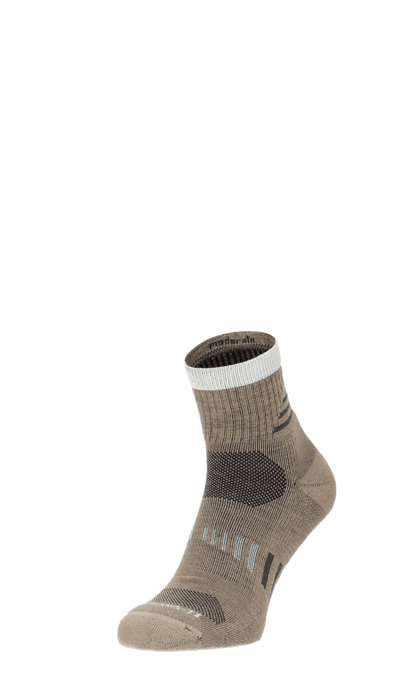 Ascend II Quarter Herren Wandersocken Klasse 1 Khaki