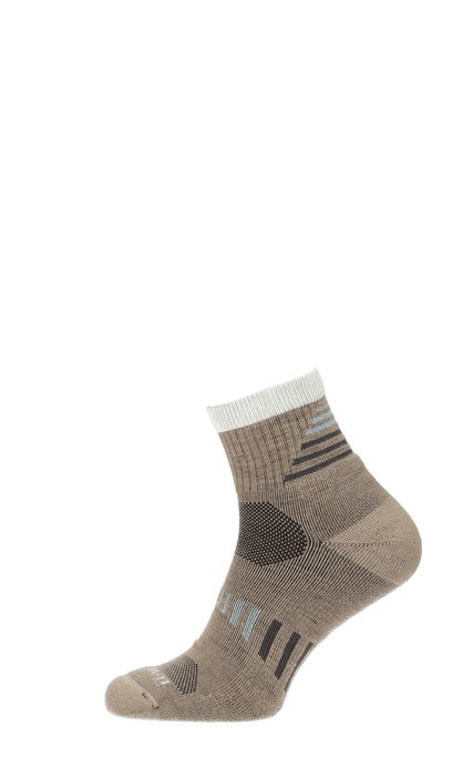 Ascend II Quarter Herren Wandersocken Klasse 1 Khaki