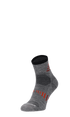 Ascend II Quarter Herren Wandersocken 15-20 mmHg Grey