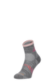 Ascend II Quarter Damen Wandersocken 15-20 mmHg Grey