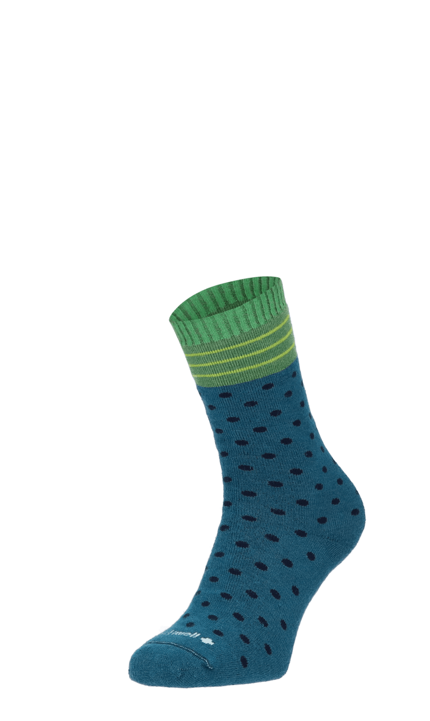 Plush Damen Diabetikersocken Teal