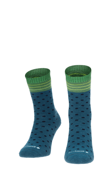 Plush Damen Diabetikersocken Teal