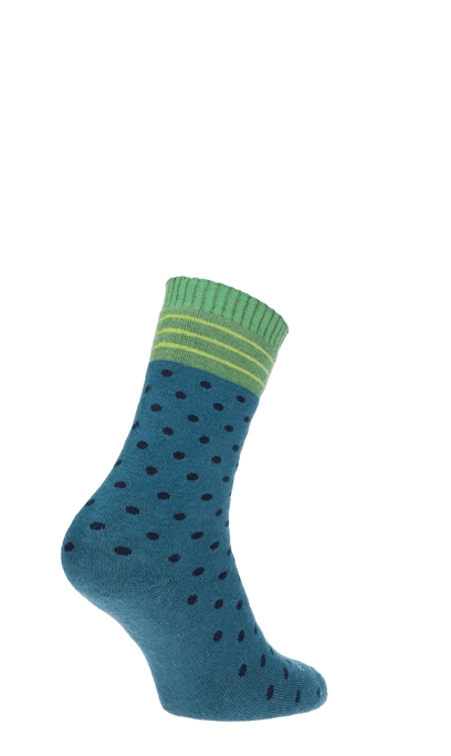 Plush Damen Diabetikersocken Teal