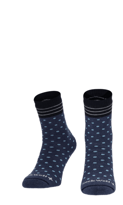 Plush Damen Diabetikersocken Denim