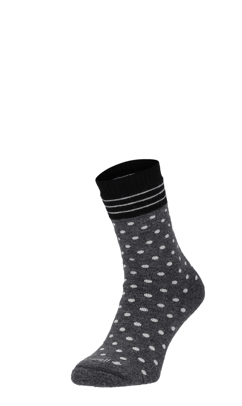 Plush Damen Diabetikersocken Charcoal