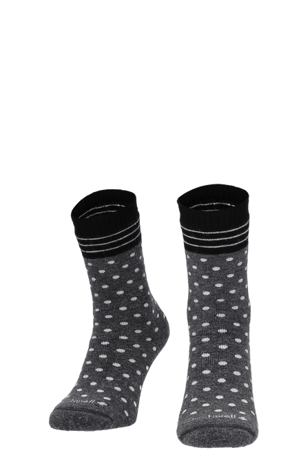 Plush Damen Diabetikersocken Charcoal