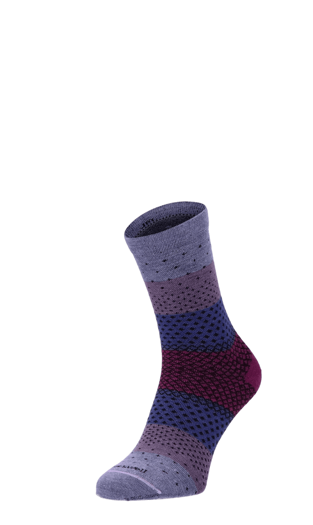 Plantar Ease Crew Damen Fersensporn Socken 20-30 mmHg Lilac