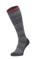 Chevron Damen Kompressionsstrümpfe 15-20 mmHg Charcoal