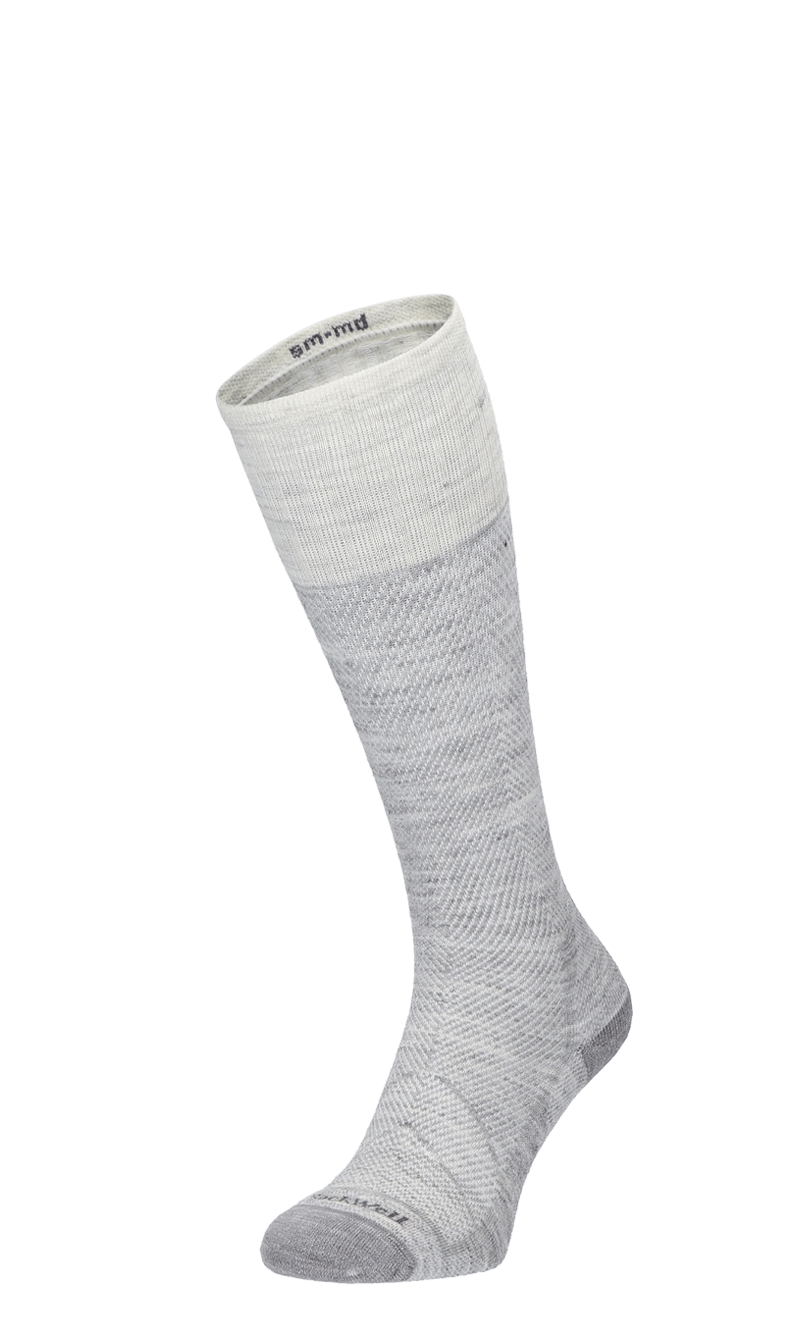 Elevate Damen Sportsocken 15-20 mmHg Light Grey