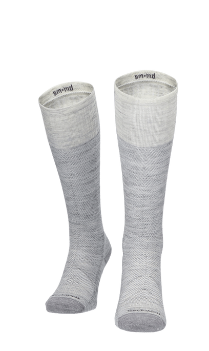 Elevate Damen Sportsocken 15-20 mmHg Light Grey