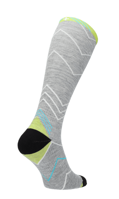 Incline Damen Sportsocken 15-20 mmHg Grey