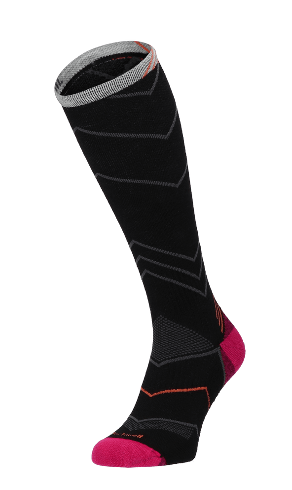 Incline Damen Sportsocken 15-20 mmHg Black