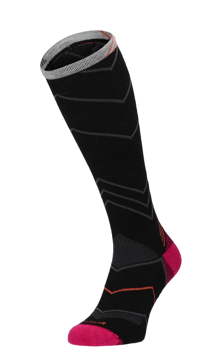 Incline Damen Sportsocken 15-20 mmHg Black