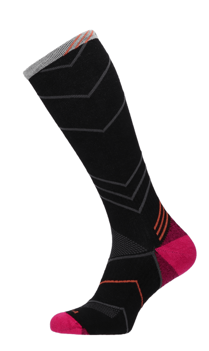 Incline Damen Sportsocken 15-20 mmHg Black