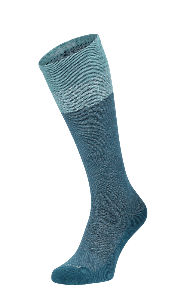 Full Twist Damen Kompressionsstrümpfe 15-20 mmHg Teal