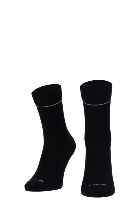 Free'N Easy Damen Komfort Socken Black