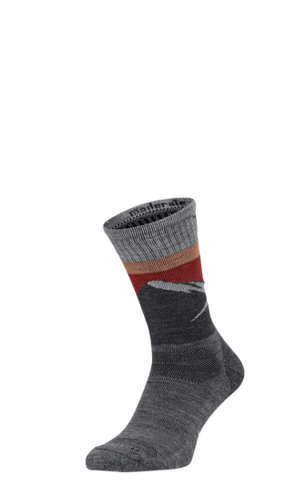 Modern Mountain Crew Herren Wandersocken Klasse 1 Grey