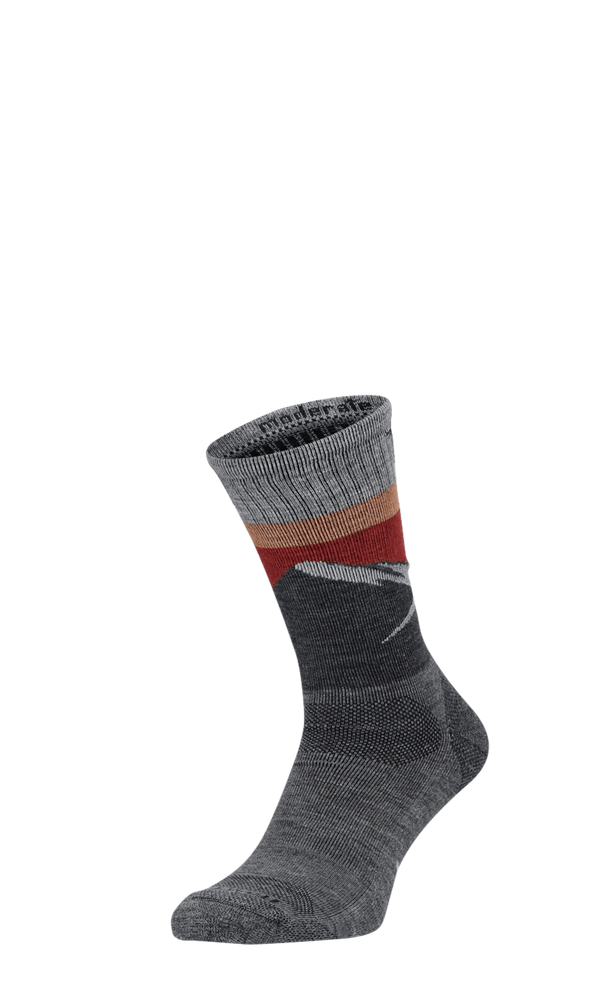 Modern Mountain Crew Herren Wandersocken Klasse 1 Grey