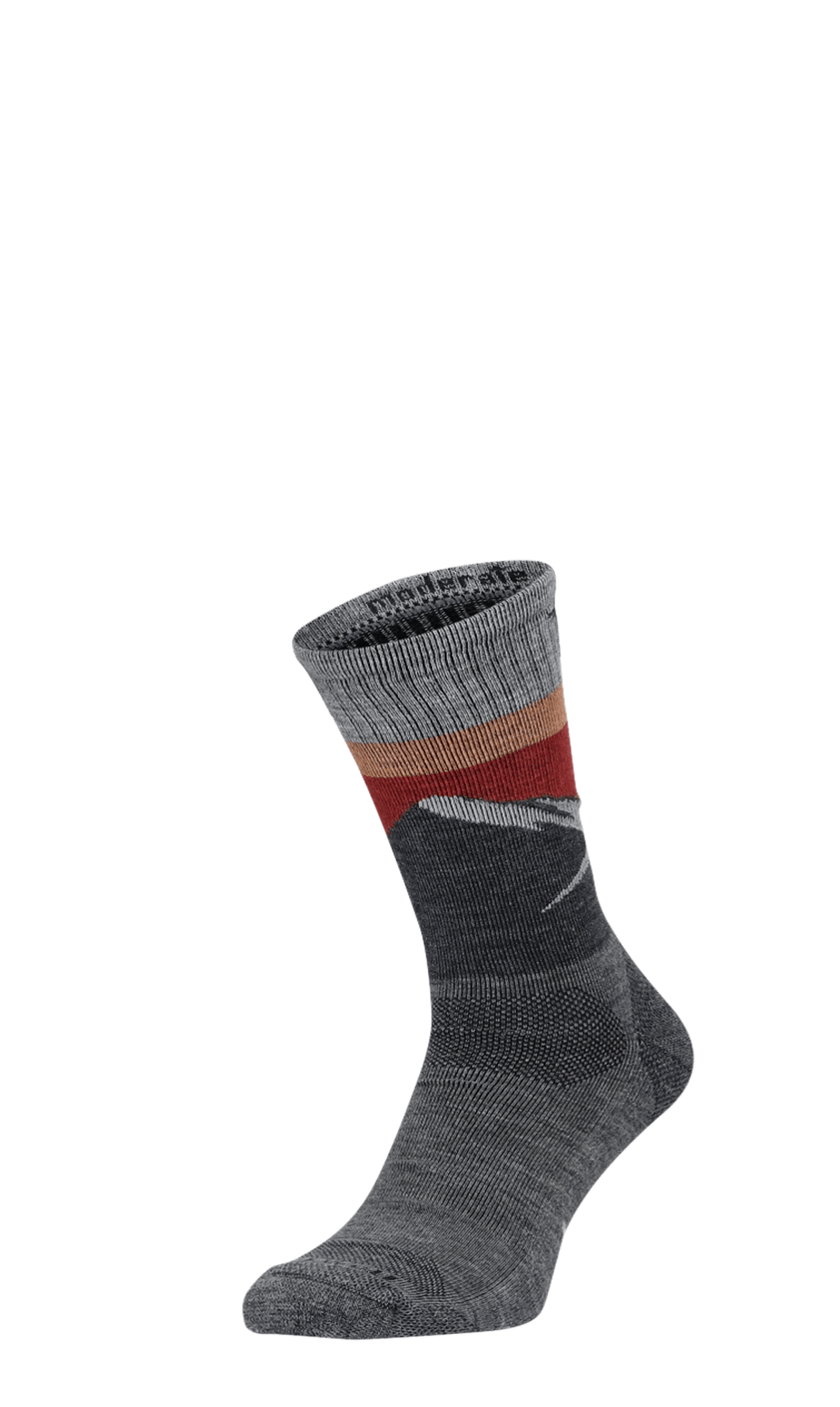 Modern Mountain Crew Herren Wandersocken Klasse 1 Grey