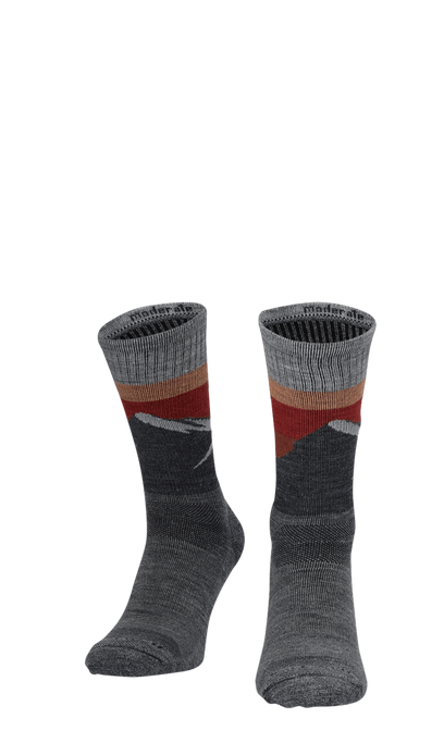 Modern Mountain Crew Herren Wandersocken Klasse 1 Grey