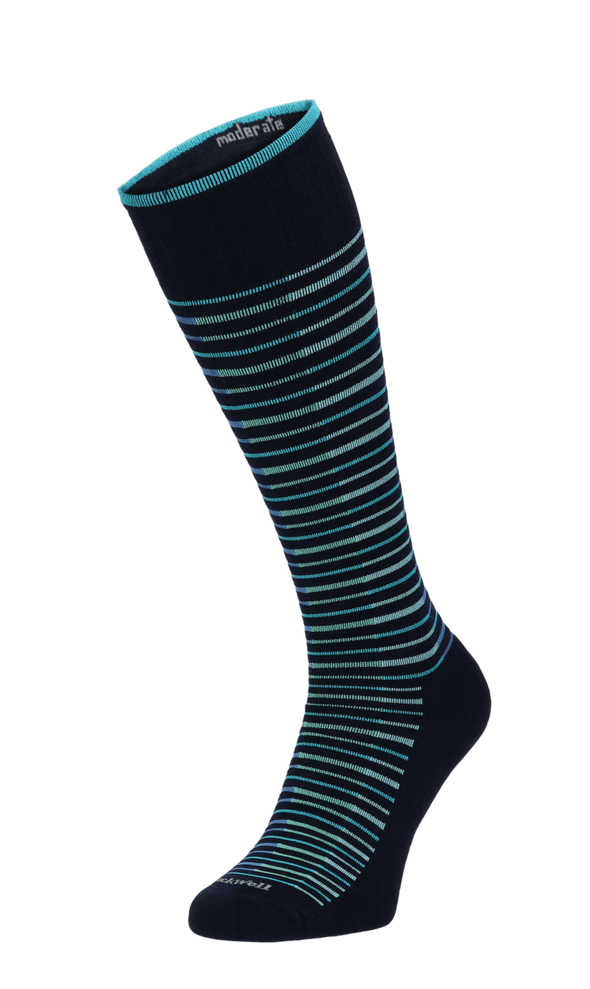 Featherweight Flair Dames Kompressionsstrümpfe Klasse 1 Navy