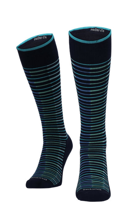 Featherweight Flair Dames Kompressionsstrümpfe Klasse 1 Navy