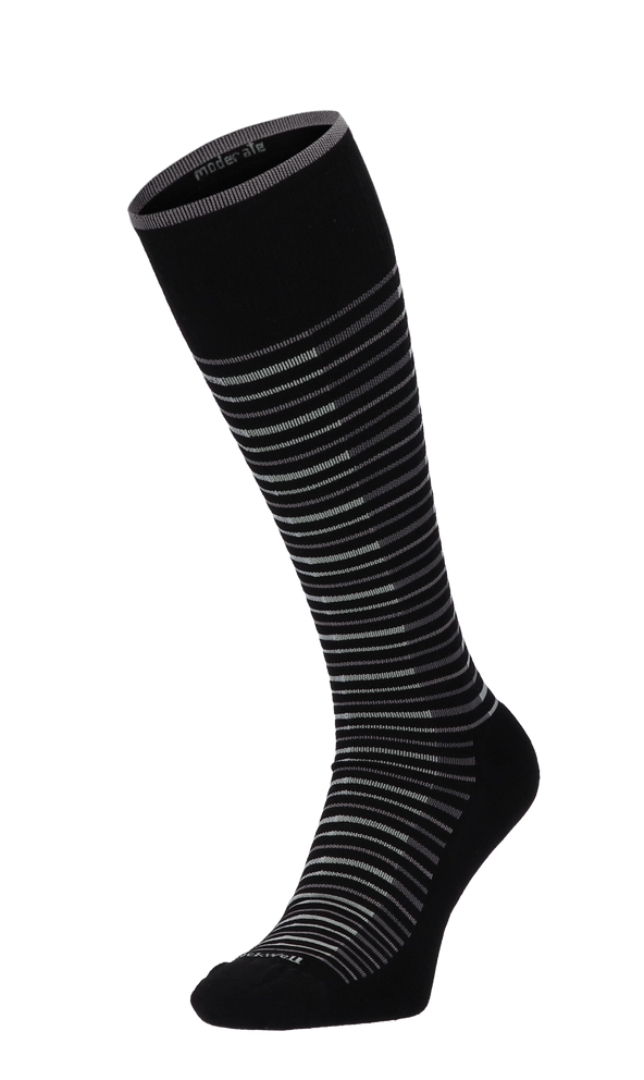 Featherweight Flair Damen Kompressionsstrümpfe 15-20 mmHg Black