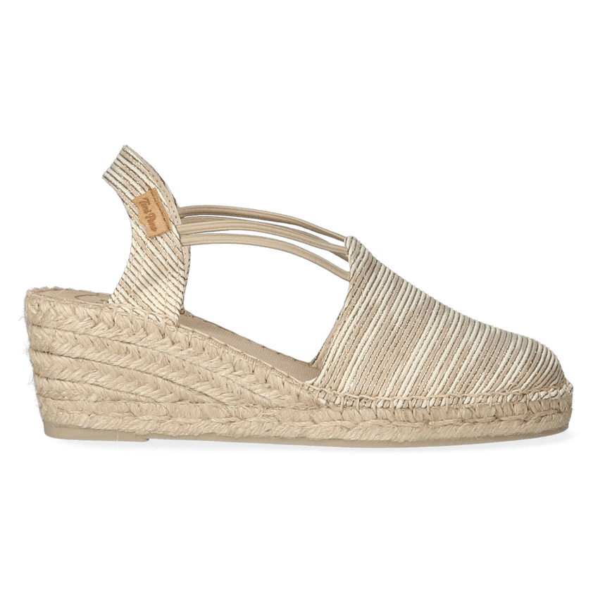 Tania-ZR Damen Espadrilles Beige