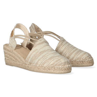 Tania-ZR Damen Espadrilles Beige