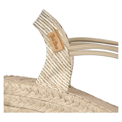 Tania-ZR Damen Espadrilles Beige