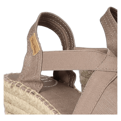 Ter Damen Espadrilles Taupe