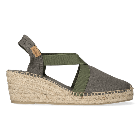 Ter Damen Espadrilles Caqui