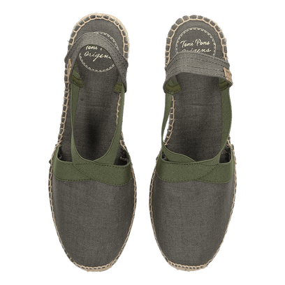 Ter Damen Espadrilles Caqui