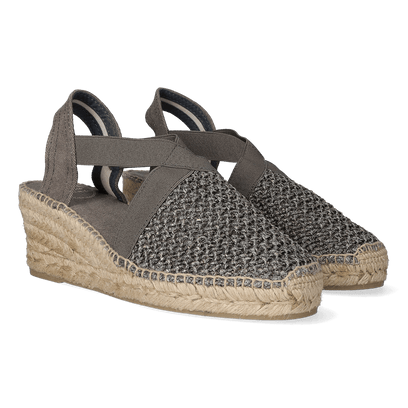 Terra-RA Damen Espadrilles Negre