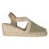 Terra-V Damen Espadrilles Caqui Vintage
