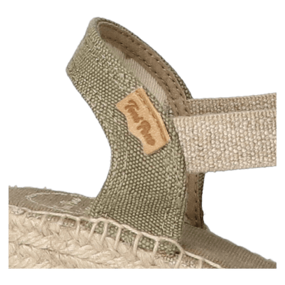 Terra-V Damen Espadrilles Caqui Vintage