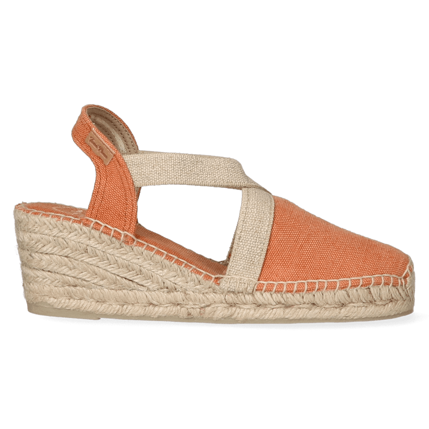 Terra-V Damen Espadrilles Taronja Vintage