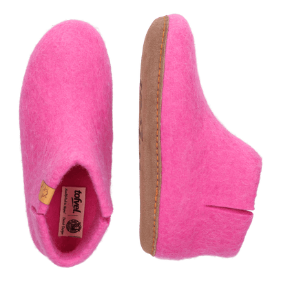 Mula Wollfilz-Pantoffel Pink