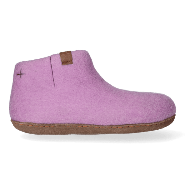 Mula Wollfilz-Pantoffel Lilac