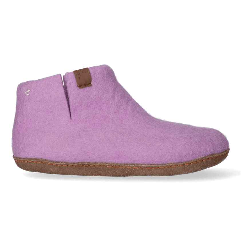 Mula Wollfilz-Pantoffel Lilac