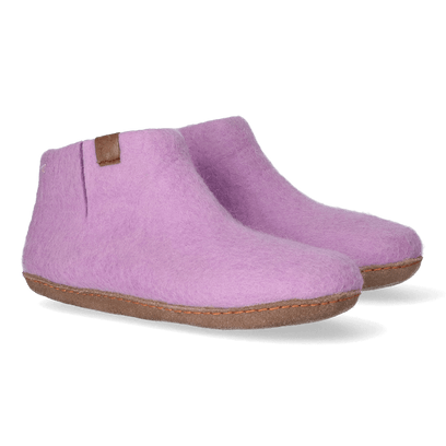 Mula Wollfilz-Pantoffel Lilac