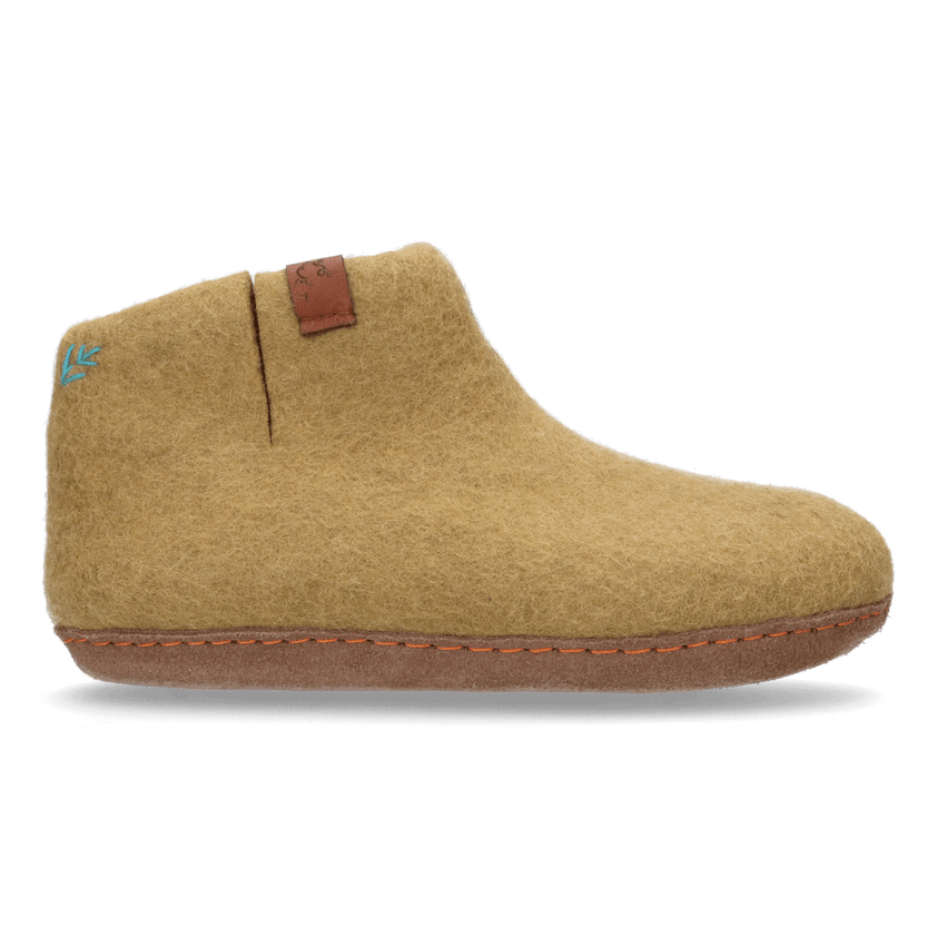 Mula Wollfilz-Pantoffel Camo Green
