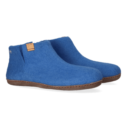 Mula Wollfilz-Pantoffel French Blue