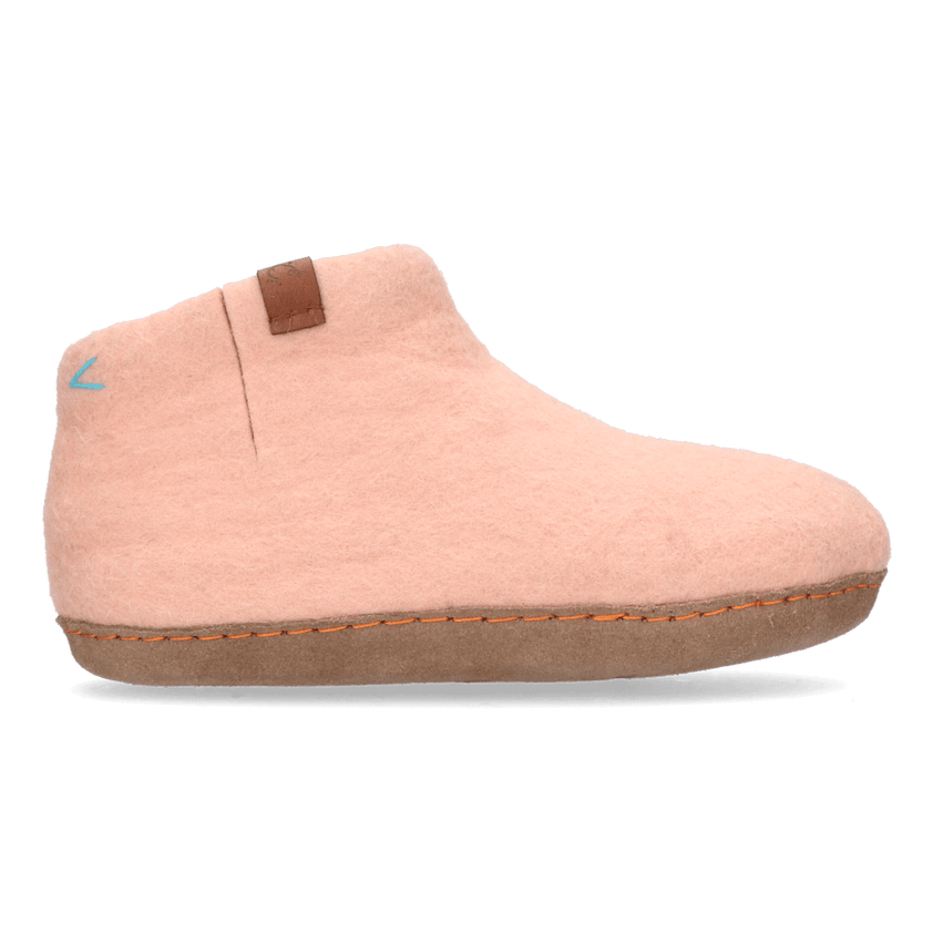 Mula Wollfilz-Pantoffel Blush
