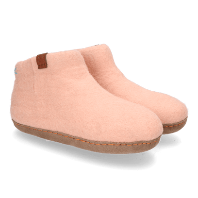 Mula Wollfilz-Pantoffel Blush