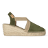 Tona Damen Espadrilles Caqui