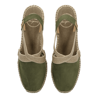 Tona Damen Espadrilles Caqui