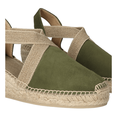 Tona Damen Espadrilles Caqui