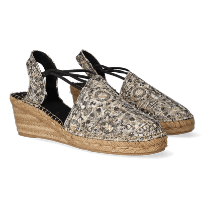 Torello Damen Espadrilles Negre Polock